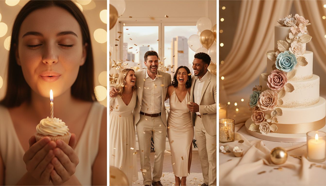 birthday collage prompt styles