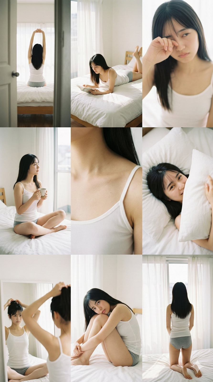 Nano Banana Prompts: 3x3 Bedroom Candid AI Photo Prompts